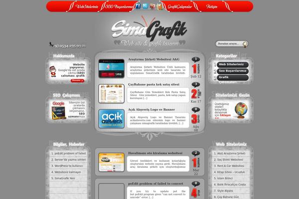 simagrafik.com site used Simagrafik