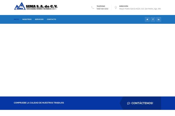 simaservicios.com site used Sima