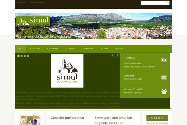 simat.org site used Theme972