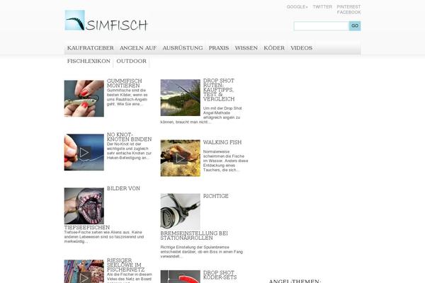 simfisch.de site used Theme1206