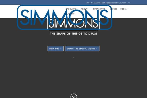 simmonsdrums.net site used Simmons