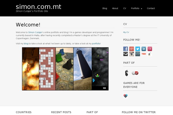 simon.com.mt site used Portfolio Press