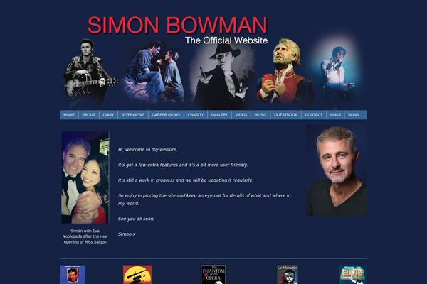 simonbowman.com site used Simonbowman