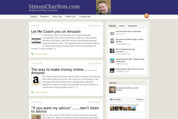 simoncharlton.com site used Newfreshnews