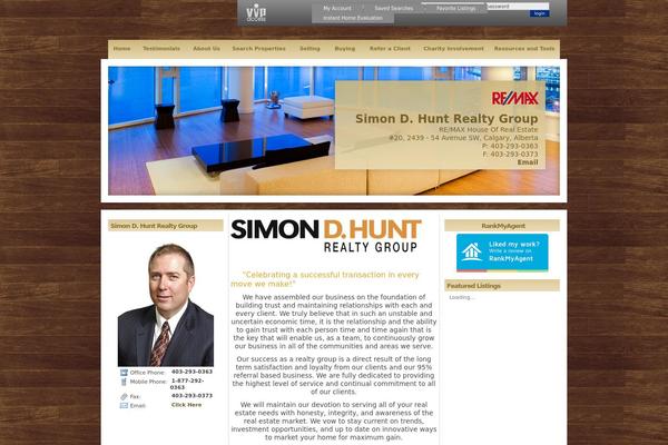 simondhunt.com site used Rankmyrealtor