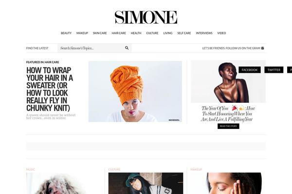 simone-child theme websites examples