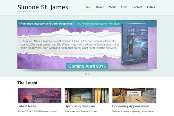 Simplicity theme site design template sample