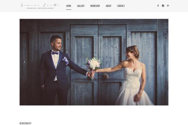 Bridge Child theme site design template sample