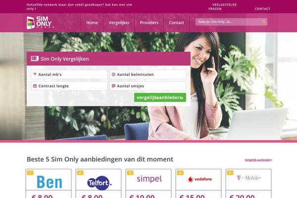simonlyradar.nl site used Sor