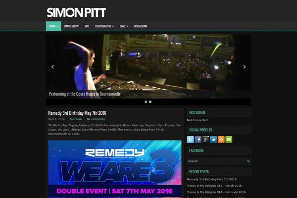 simonpitt.com site used Dinex