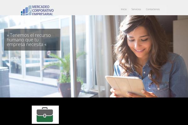 Canvas theme site design template sample