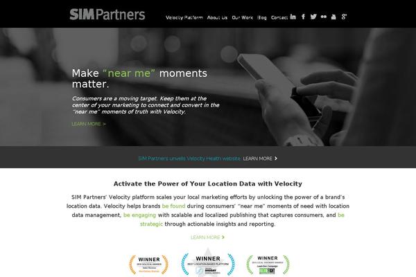 simpartners.com site used Simpartners