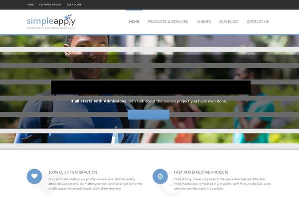 Stability theme site design template sample