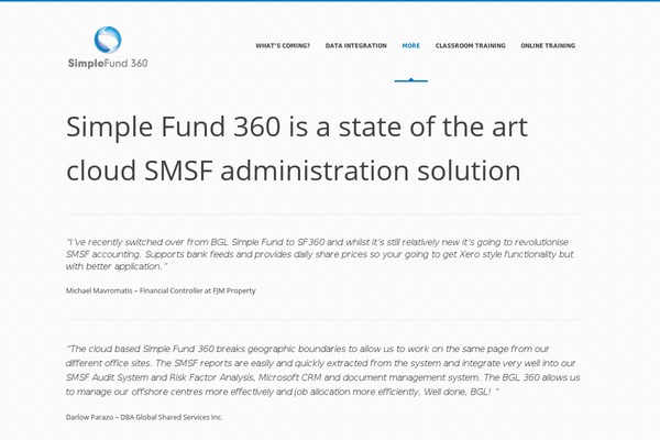 simplefund360.com.au site used Dare