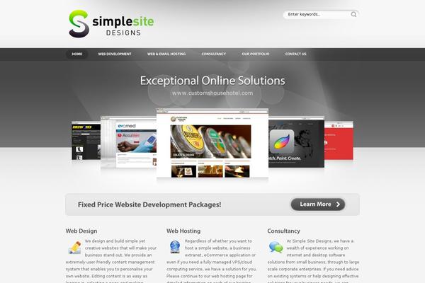 ShowTime theme site design template sample