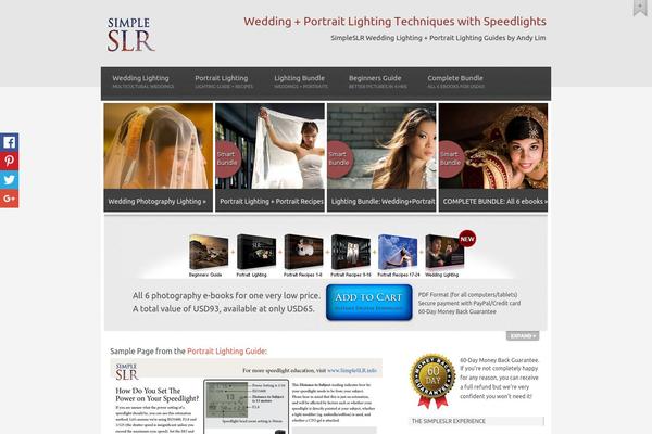 Freshstart theme site design template sample
