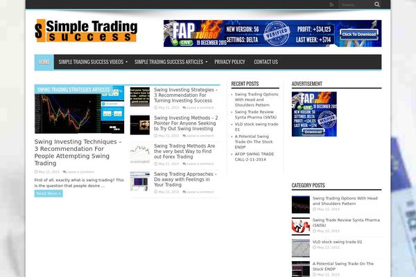 Jarida theme site design template sample