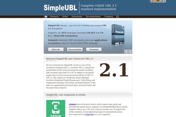 simpleubl.com site used Simpleubl