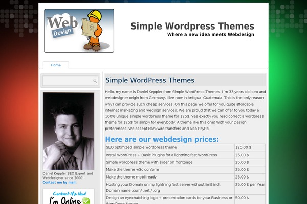simplewordpressthemes.net site used Simplewordpressthemes