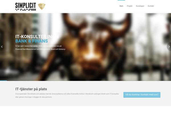 simplicit.se site used Riskit-template