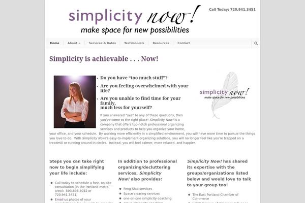 simplicitynowpartners.com site used Modernize v3.11