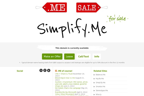 simplify.me site used Jinglydp
