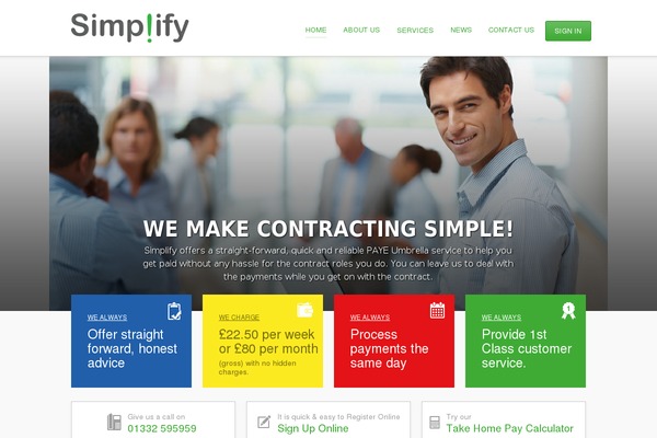 simplifybusiness.co.uk site used Simplifybusiness