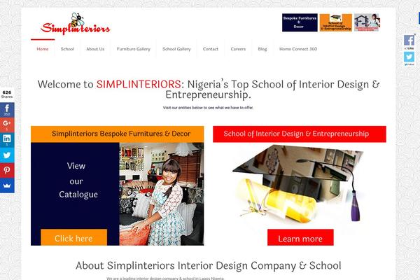 simplinteriors.com site used Simplint
