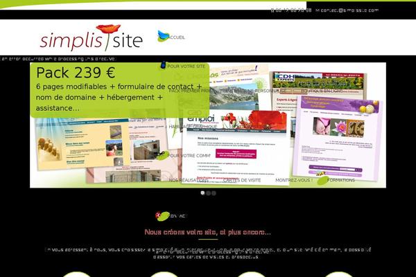 simplissite.com site used Regina-simplissite