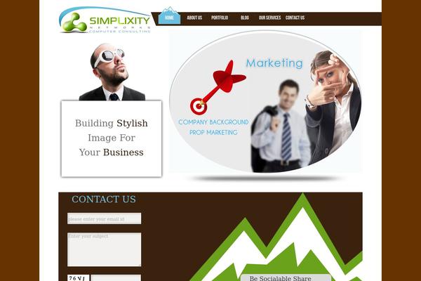 simplixity.net site used Simplicity