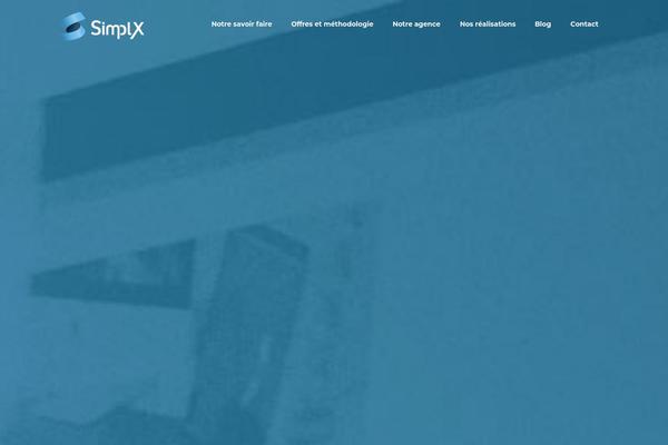 simplx.fr site used Rigel