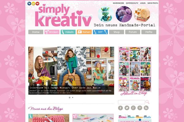 simply-kreativ.de site used Simply-kreativ