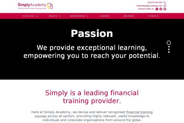 simplyacademy.com site used Sa2024