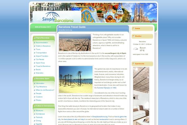 simplybarcelona.org site used Simplytravel