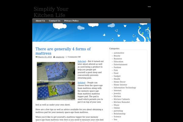 zeeDisplay theme site design template sample