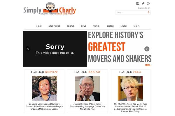 simplycharly.com site used Nyooz-child