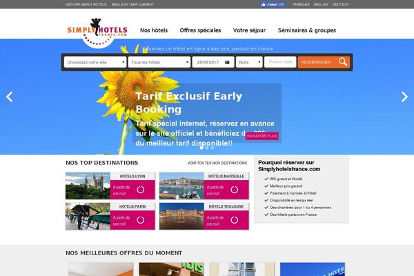 simplyhotelsfrance.com site used Group-template