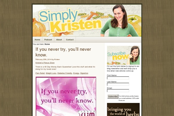 simplykristen.com site used Natural-essence