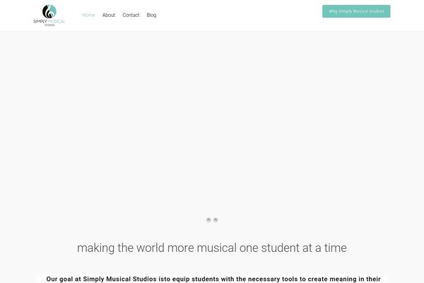 simplymusicalstudios.com site used Tesseract-designer-theme
