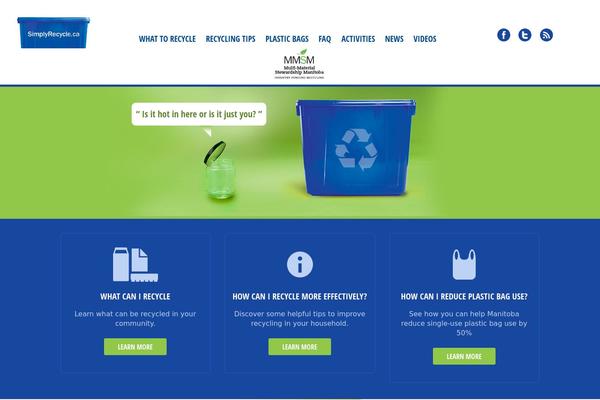 simplyrecycle.ca site used Relish_theme