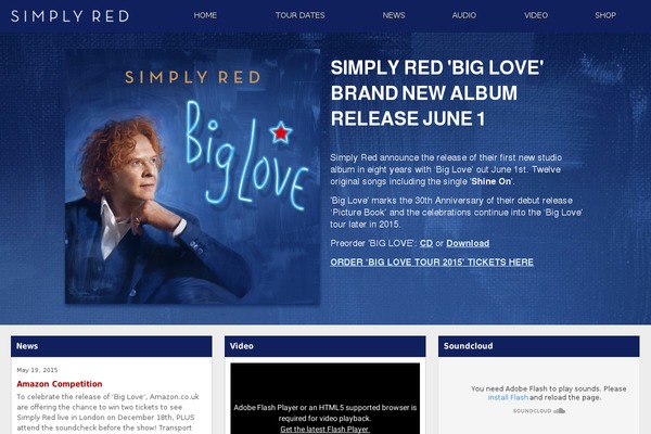 simplyred.com site used Simplyred