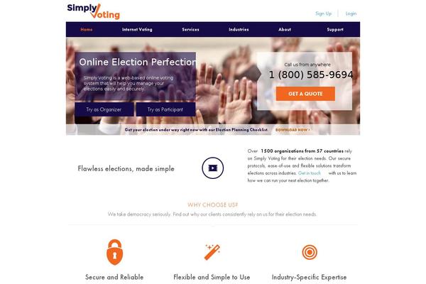 simplyvoting.com site used Betheme-child-01