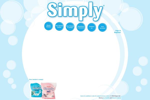 simplywashing.com site used Simply2011