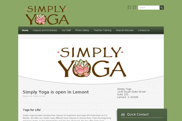 Wellness theme site design template sample