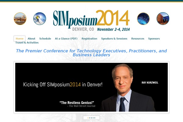 simposium2014.com site used Sim2015