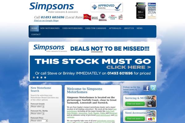 simpsonsmc.com site used Simpsons