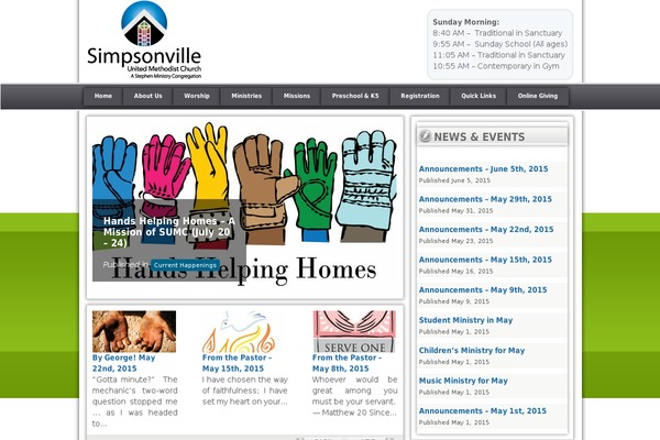church-wp43 theme websites examples