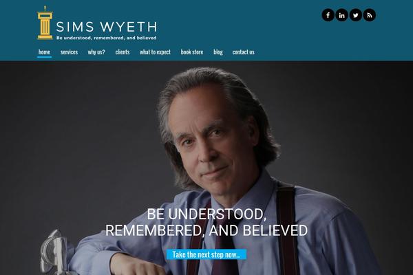 simswyeth.com site used Business-theme-1