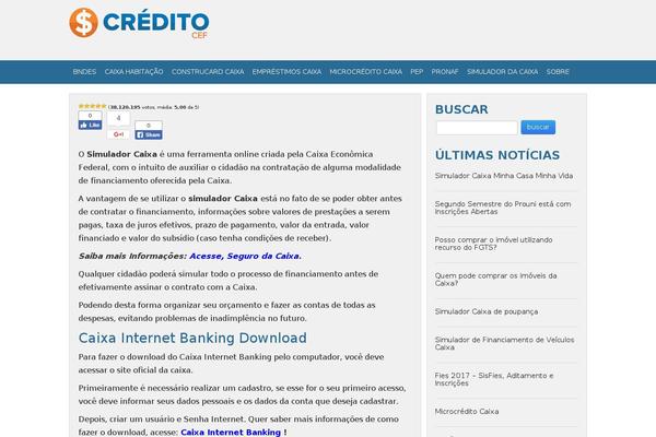 simuladorcef.org site used Ativos_responsive_modern