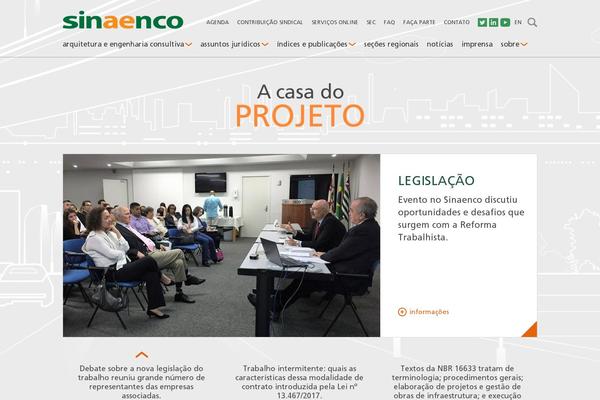 sinaenco.com.br site used Sinaenco-theme